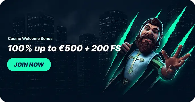 Playzilla welcome bonus 200% up to €100 + 500 FS